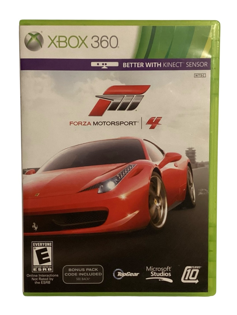 Forza Motorsport 4 Microsoft Xbox 360 Video Game - Complete